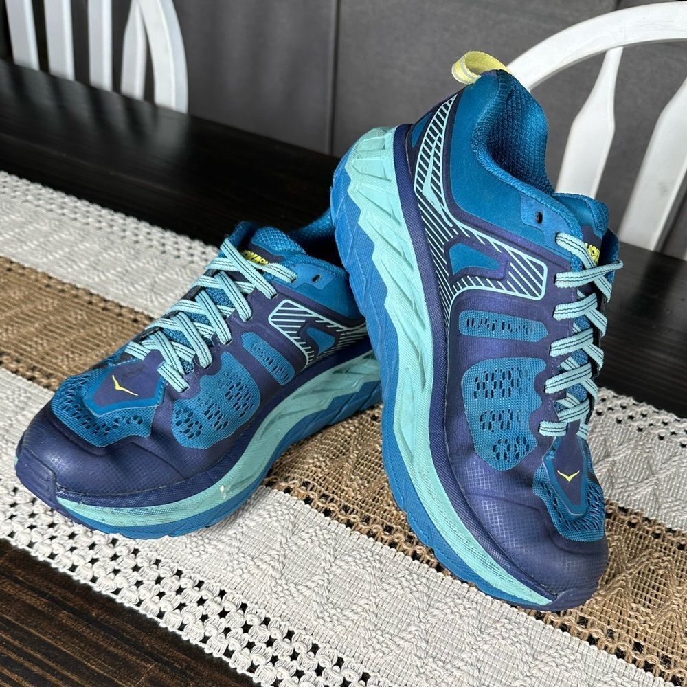 HOKA One One Women’s Blue & Turquoise Stinson ATR 5 Trail Running Sneaker